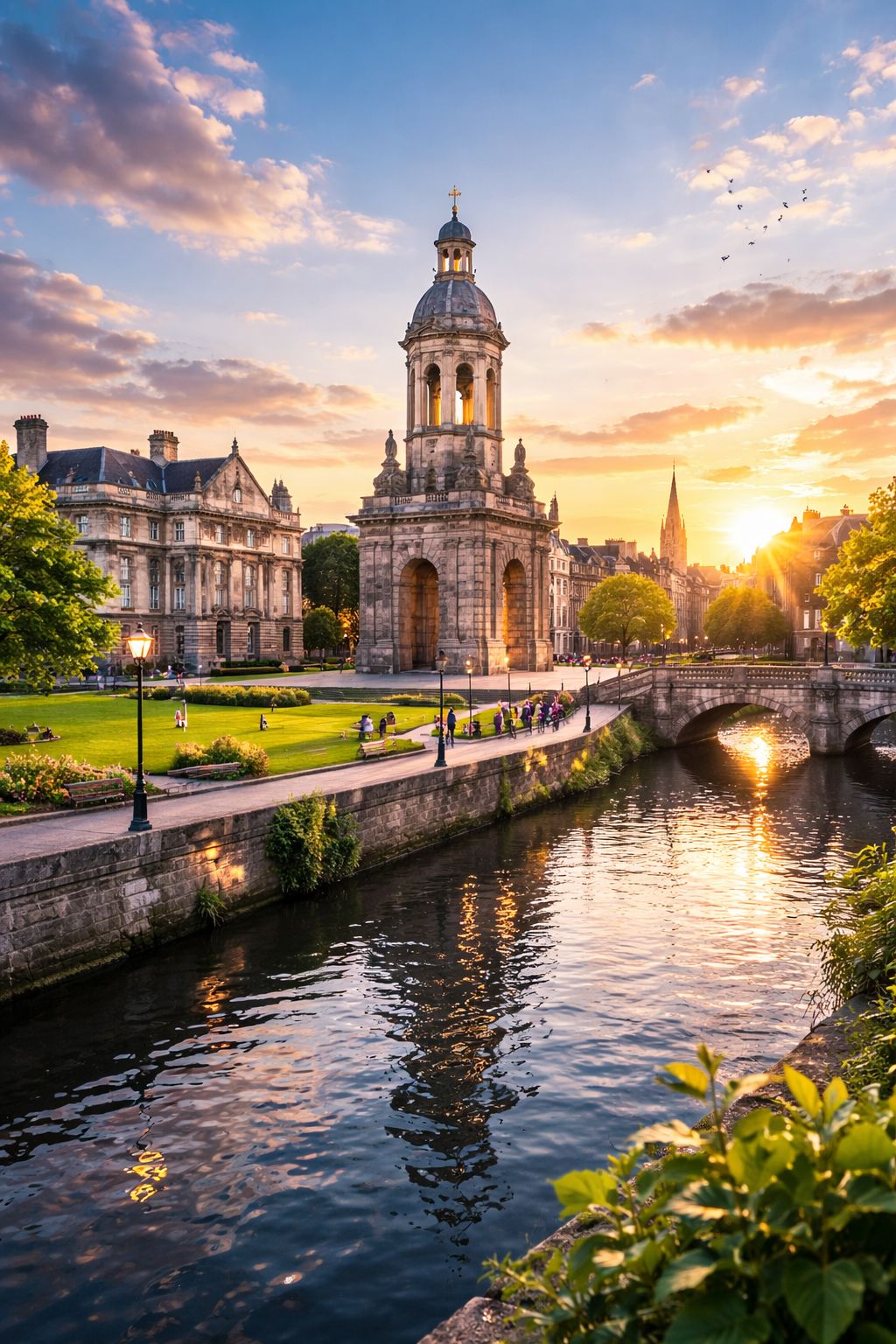 Dublin Ireland - River Liffey